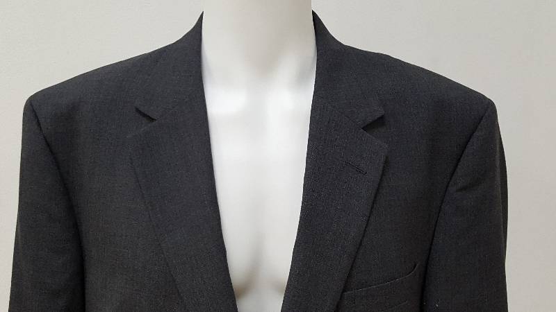 lot 755 image: Jos. A. Bank Charcoal Gray Two Piece Suit - 44R Jacket & Pants