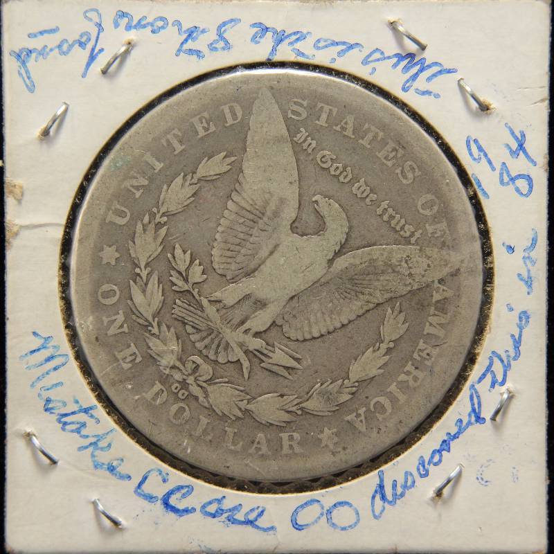 1878 CC CARSON CITY MORGAN SILVER DOLLAR FINE