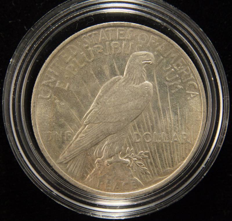 1922 PEACE SILVER DOLLAR UNC IN AIRTITE HOLDER