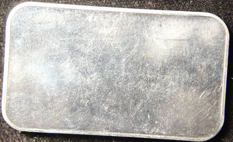1 TROY OZ. .999 FINE SILVER BAR JM JOHNSON MATTHEY