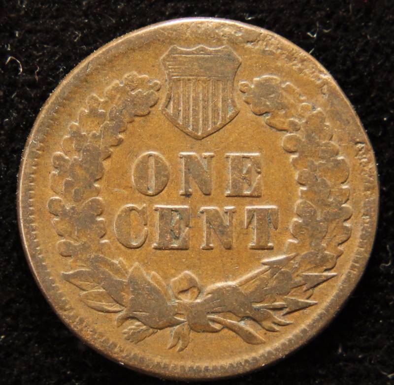 1875 INDIAN HEAD CENT FINE
