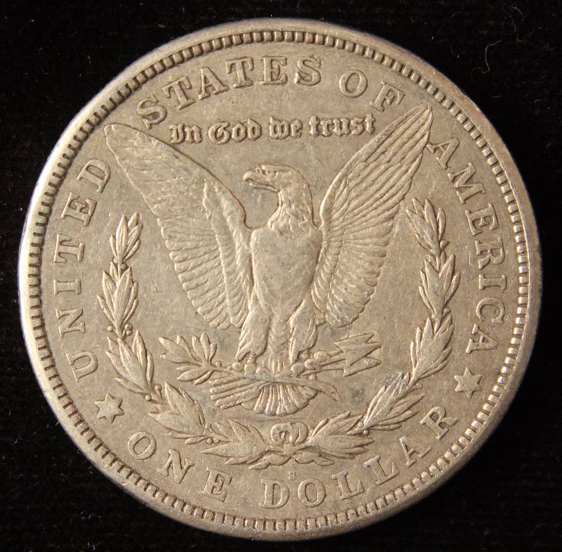 1921-S MORGAN SILVER DOLLAR XF DETAILS