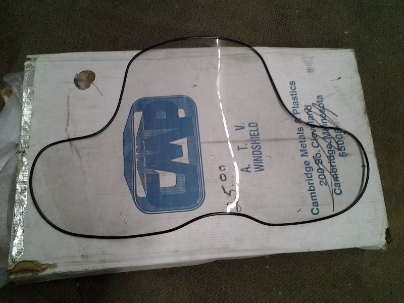 New ATV Windshield