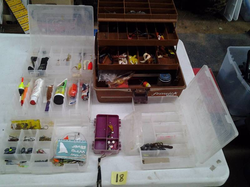 Tackle Boxes With Contents