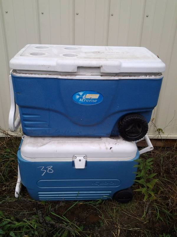 2-Big Rolling Coolers