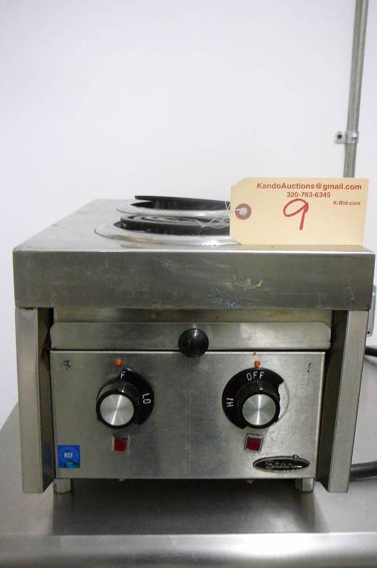 2 Burner Cooktop NSF