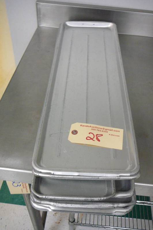 Meat trays Alum pans