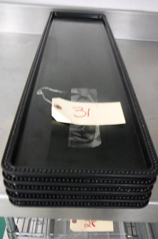 Meat trays Plastic pans