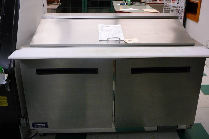 Prep Table Pizza Sandwich