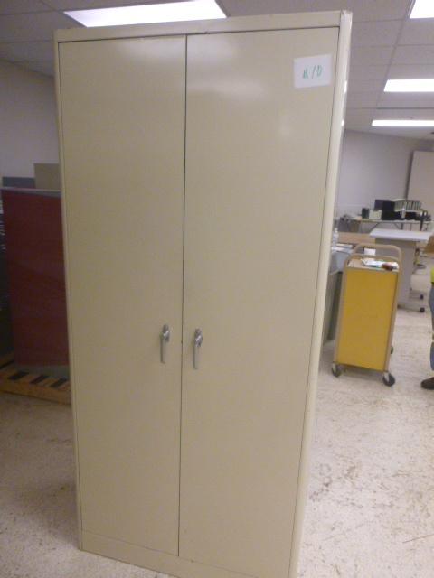 lot 10 image: Metal Supply Cabinet
