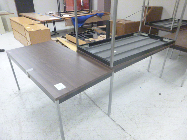 lot 22 image: 3 Metal Tables