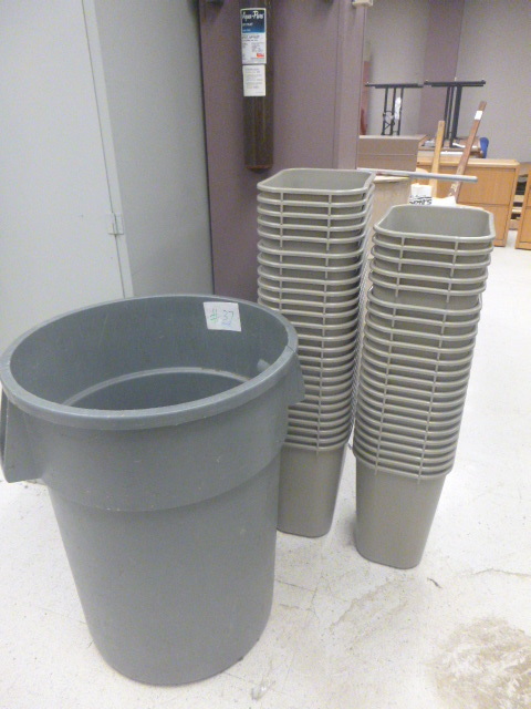 lot 37 image: 47 Waste Baskets