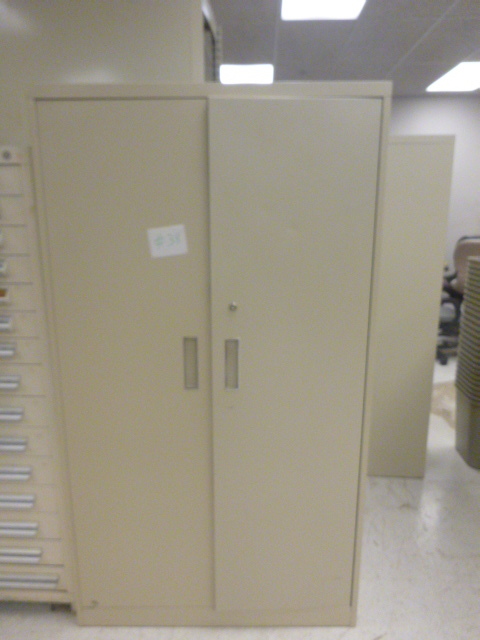 lot 38 image: Metal Supply Cabinet