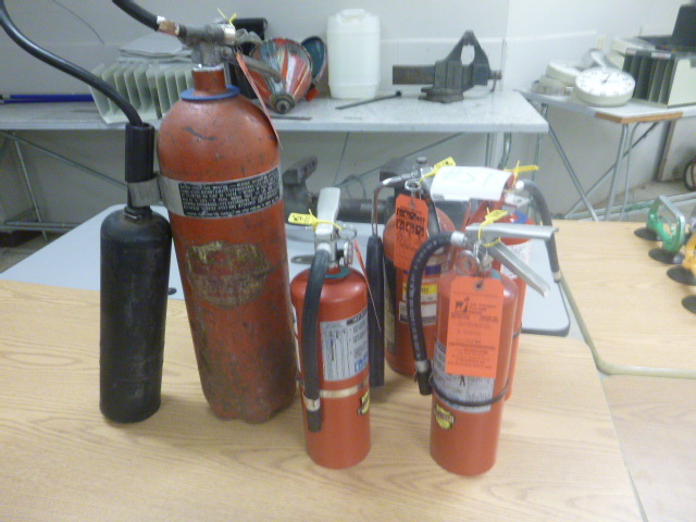 lot 51 image: 5 Fire Extinguishers