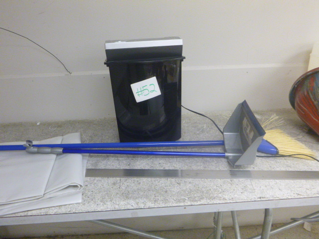 lot 52 image: Paper Shredder and Garbage Can