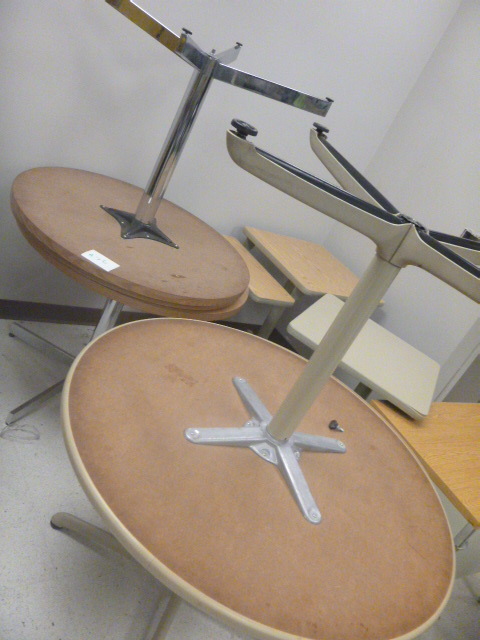 lot 76 image: 4 Round Tables