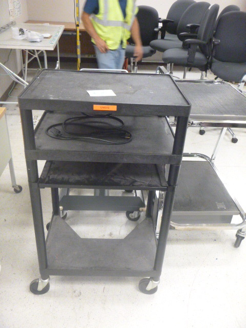 lot 78 image: 3 Rolling Carts