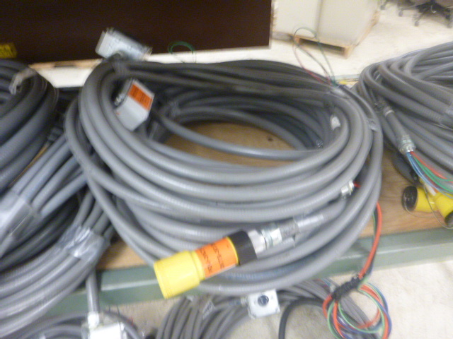 lot 122 image: Approximately 200 Feet of Wire Adapters
