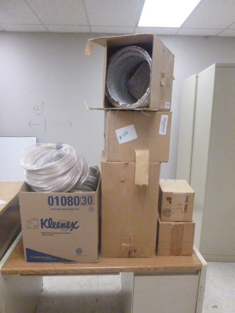 lot 126 image: Miscellaneous Insulated Duct Work