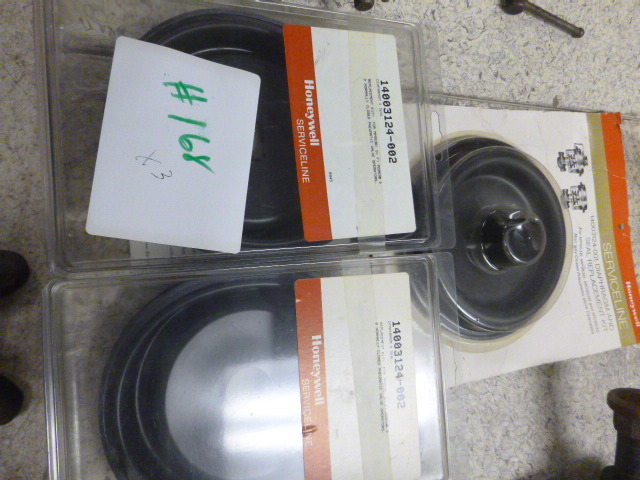 lot 168 image: 3 NEW Diaphragm and Seal Replacement Kits