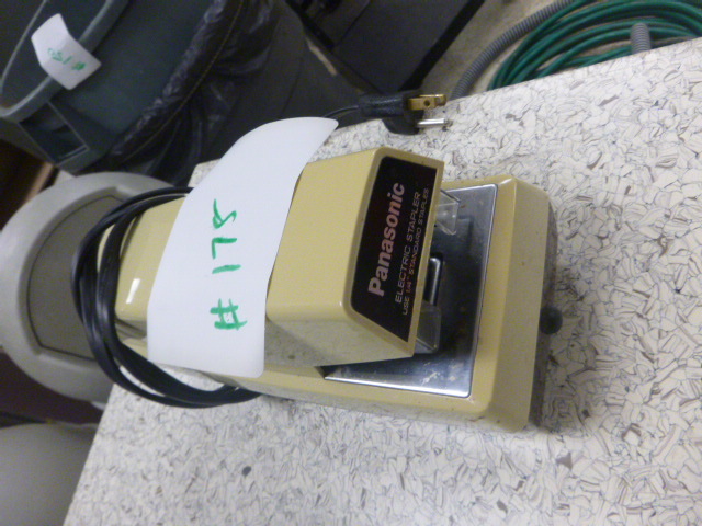lot 175 image: Panasonic Electric Stapler