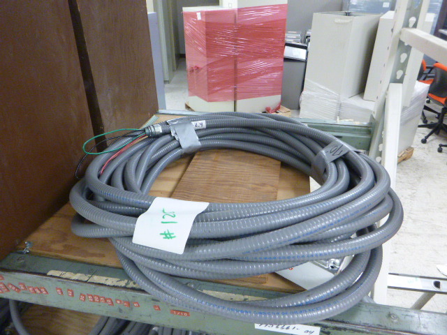 lot 125 image: Approximately 75 Feet of Wire Adapters.