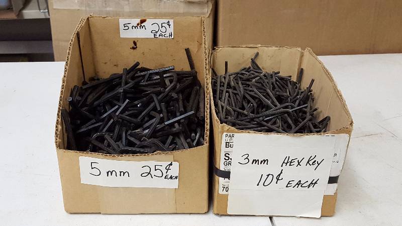 lot 85 image: Allen Wrenches