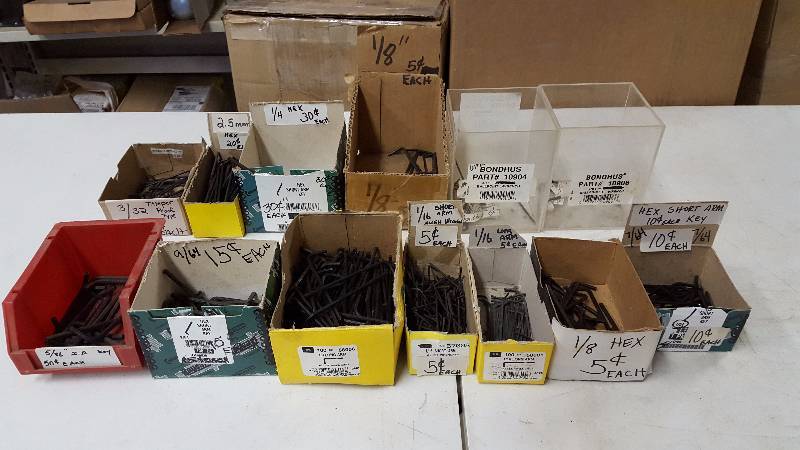 lot 86 image: Allen Wrenches