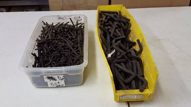 lot 88 image: Allen Wrenches