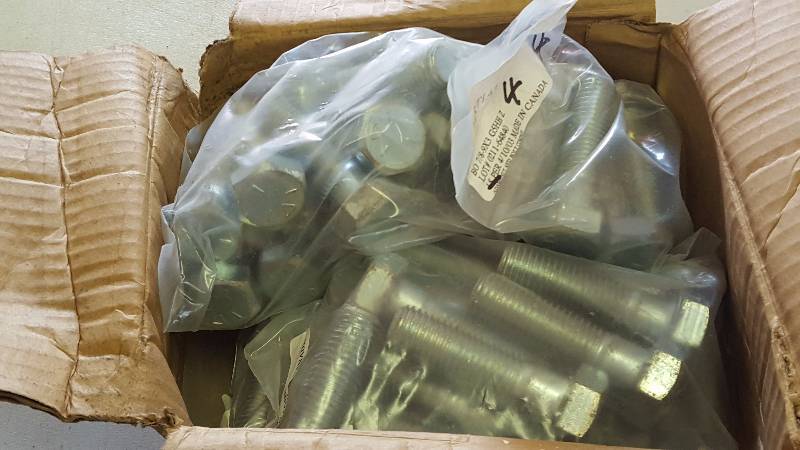 lot 374 image: Zinc Plated Bolts