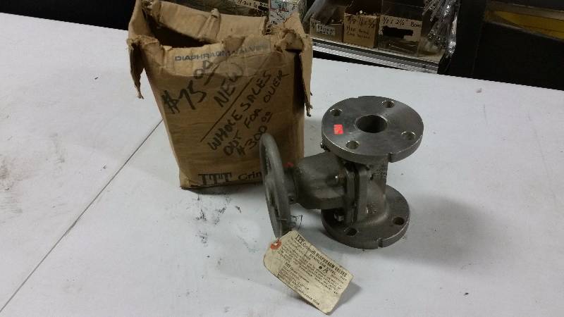 lot 76 image: ITT Grinnell Stainless Steel Diaphragn Valve