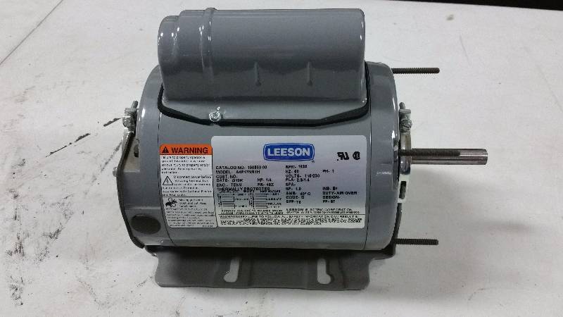 lot 78 image: Leeson 14 HP Single Phase Electric FanBlower Motor
