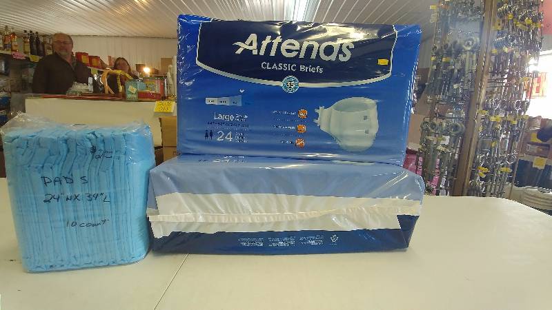 lot 210 image: (2) 24 Pack of Attends Absorbant Underwear