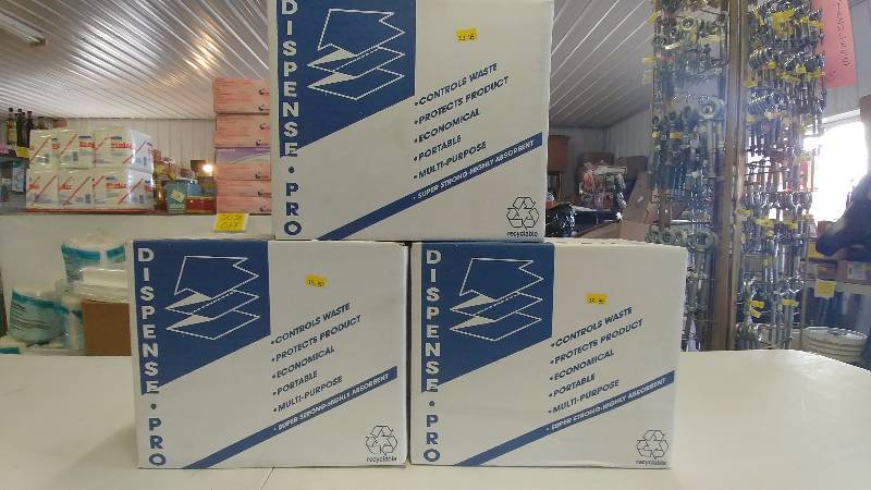 lot 213 image: (3) Bro-Tex Super Absorbant Wipers - 12 x 14, Heavy Wt.