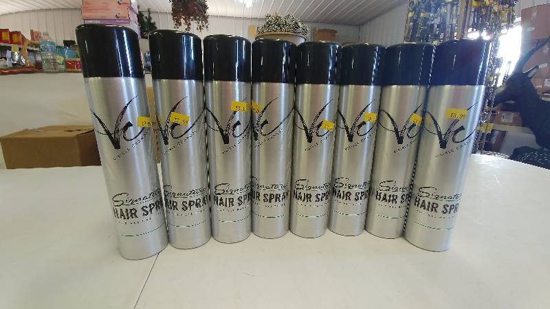 lot 221 image: (8) Visible Change Signature Hair Spray