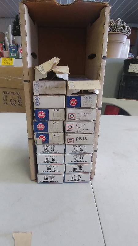 lot 241 image: New Old Stock Mini Bulbs