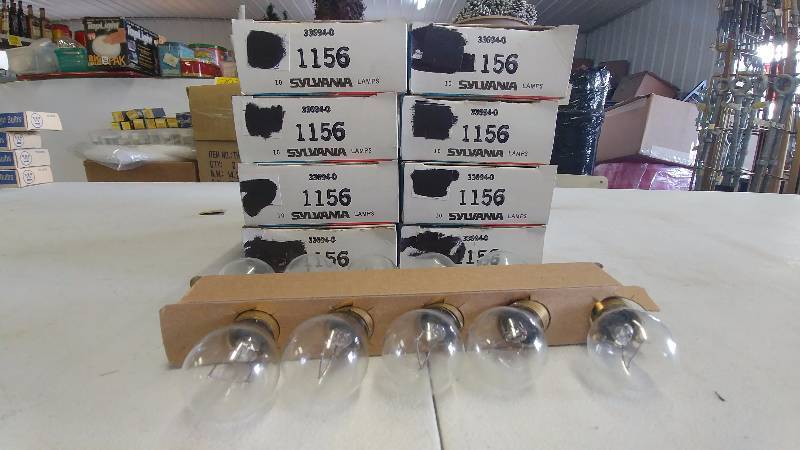 lot 244 image: (8) New Old Stock Sylvania Bulbs