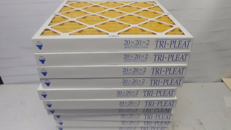 lot 282 image: Pleated Furnace Filters