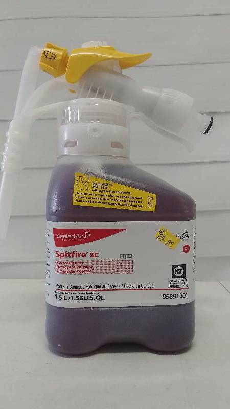 lot 302 image: Diversey Spitfire SC Power Cleaner 1.5l Bottle