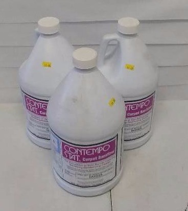 lot 321 image: (3) Spartan Contempo Stat Carpet Cleaner Gal 2980
