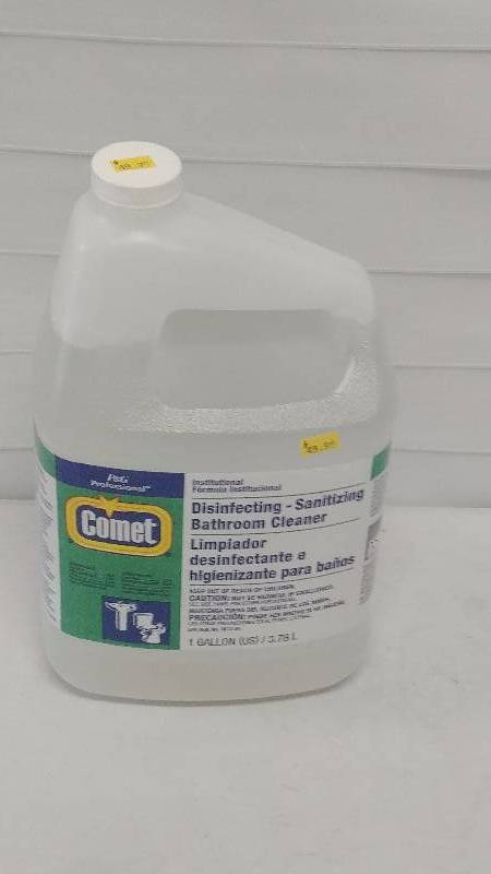 lot 331 image: Comet 22570 Disinfecting - Sanitizing Bathroom Cleaner, 1 Gallon