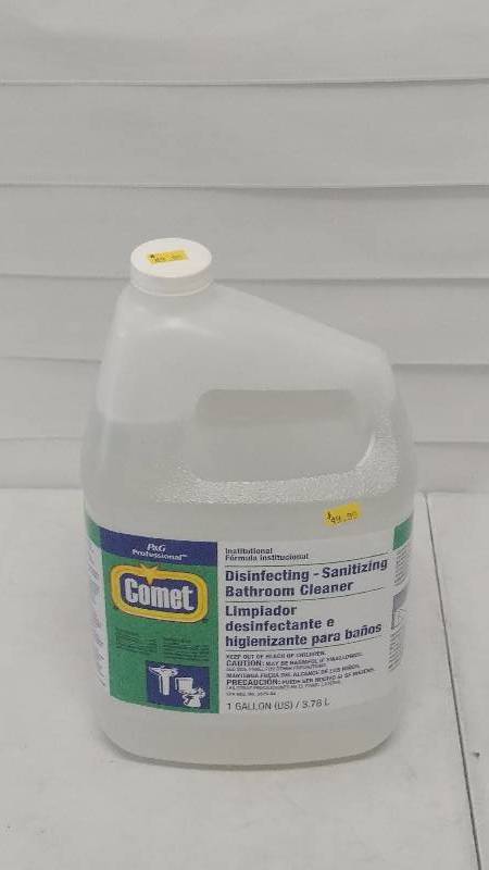 lot 332 image: Comet 22570 Disinfecting - Sanitizing Bathroom Cleaner, 1 Gallon