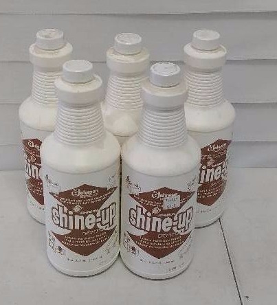 lot 335 image: (5) SC Johnson Shine-Up Lemon Furniture Polish