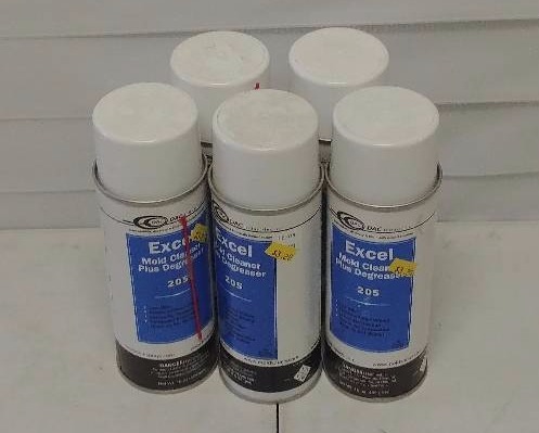 lot 341 image: (5) Excel Mold Cleaner  Degreaser