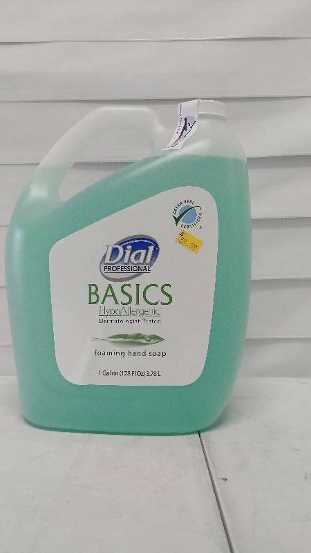 lot 343 image: Dial Professional HypoAllergenic Foaming Hand Soap - 1 Gallon