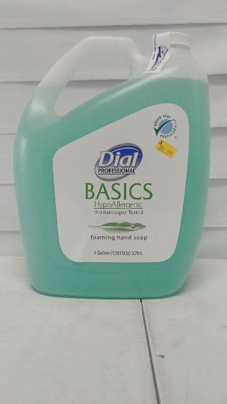 lot 344 image: Dial Professional HypoAllergenic Foaming Hand Soap - 1 Gallon