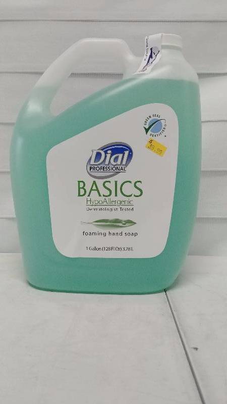 lot 345 image: Dial Professional HypoAllergenic Foaming Hand Soap - 1 Gallon