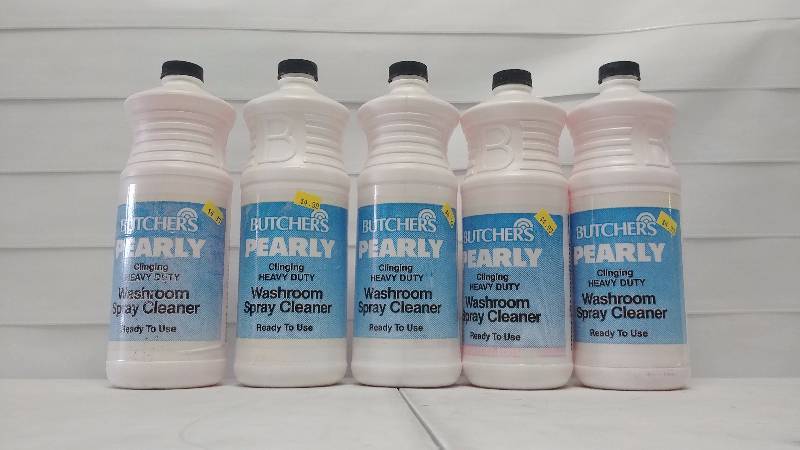 lot 350 image: (5) Butchers Early Heavy Duty Washroom Spray Cleaner