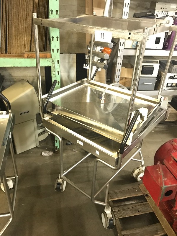2 STAINLESS CARTS
