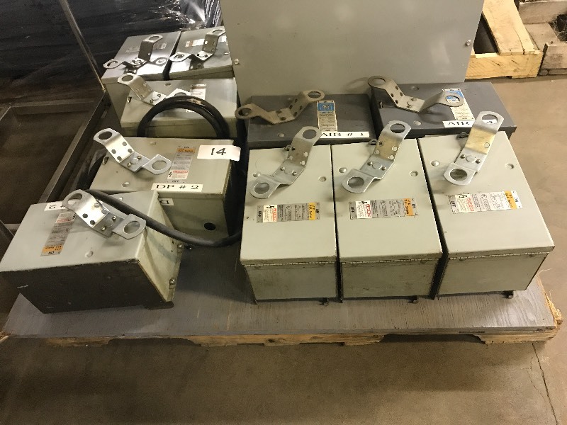LOT OF BUSS DUCT AND SWITCHES
